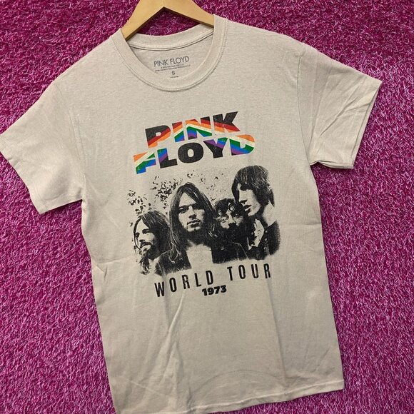 Pink Floyd World Tour 1973 Rock Tshirt size Small - Picture 3 of 4